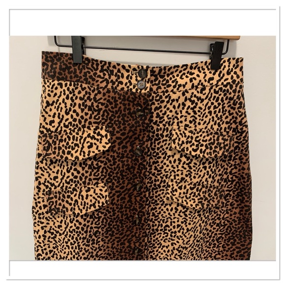 NWT Mare Mare x Anthropologie Midi Utility Skirt Medium - Picture 4 of 15